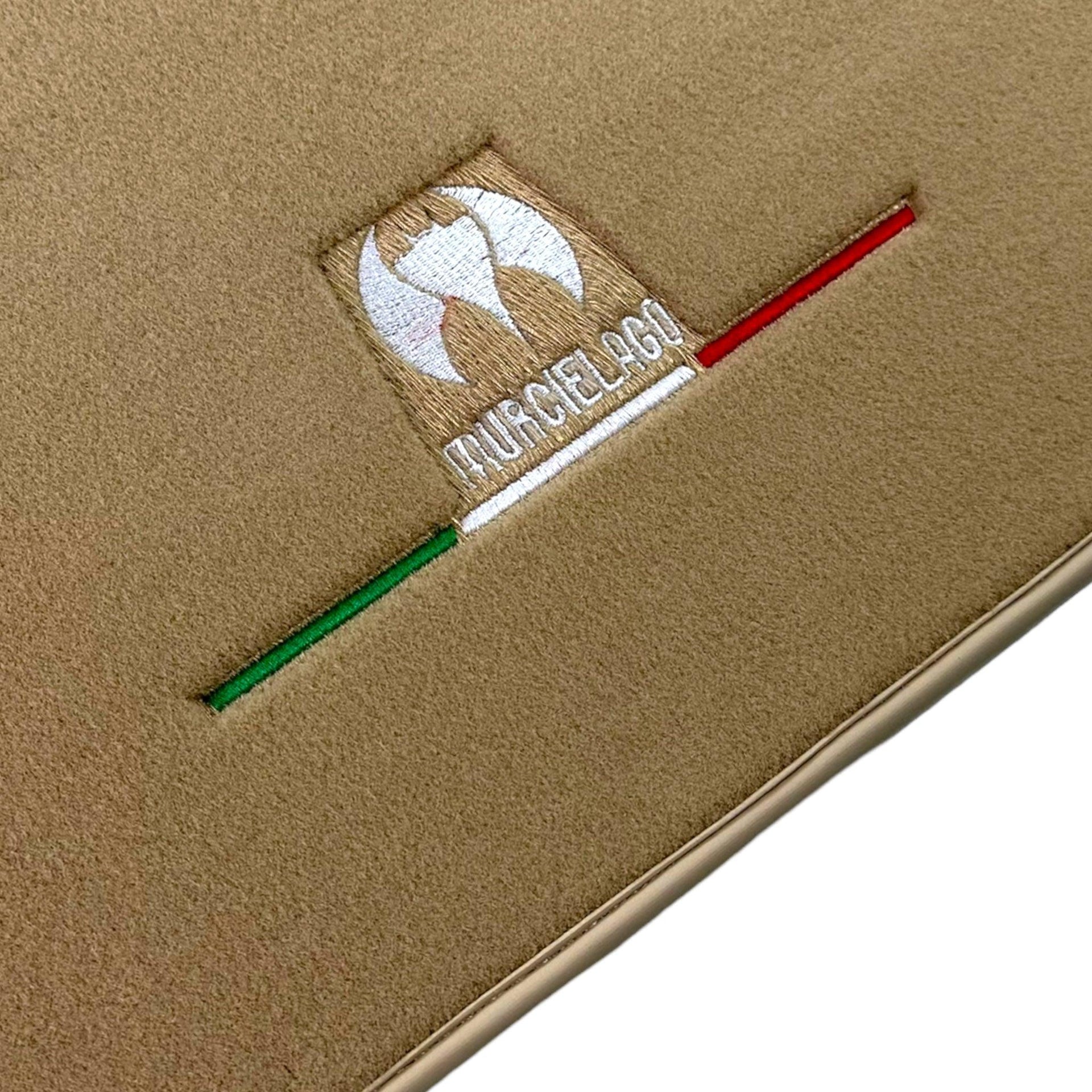 Beige Floor Mats for Lamborghini Murcielago AutoWin Brand - AutoWin