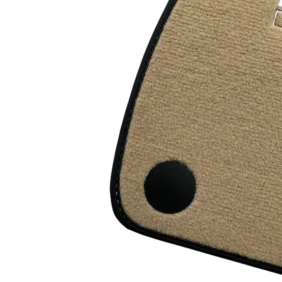 Beige Floor Mats For Mercedes-Benz SL R232 (2022-2023) - AutoWin