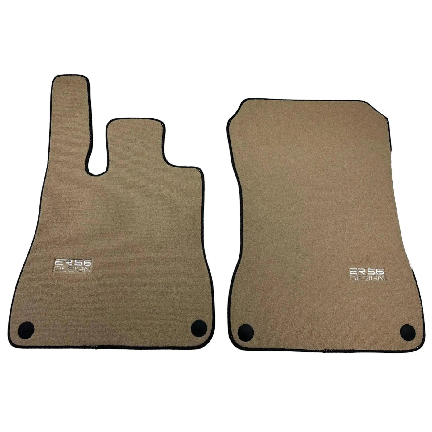 Beige Floor Mats For Mercedes-Benz SLK R170 (1998-2000) - AutoWin