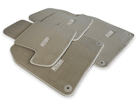 Beige Floor Mats for Porsche Cayenne (2010-2018) | ER56 Design - AutoWin