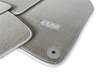 Beige Floor Mats for Porsche Macan (2014-2023) | ER56 Design - AutoWin