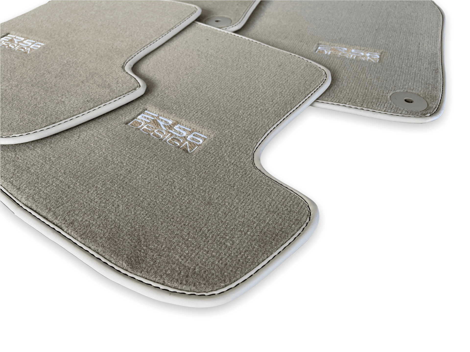 Beige Floor Mats for Porsche Panamera (2009-2016) | ER56 Design - AutoWin