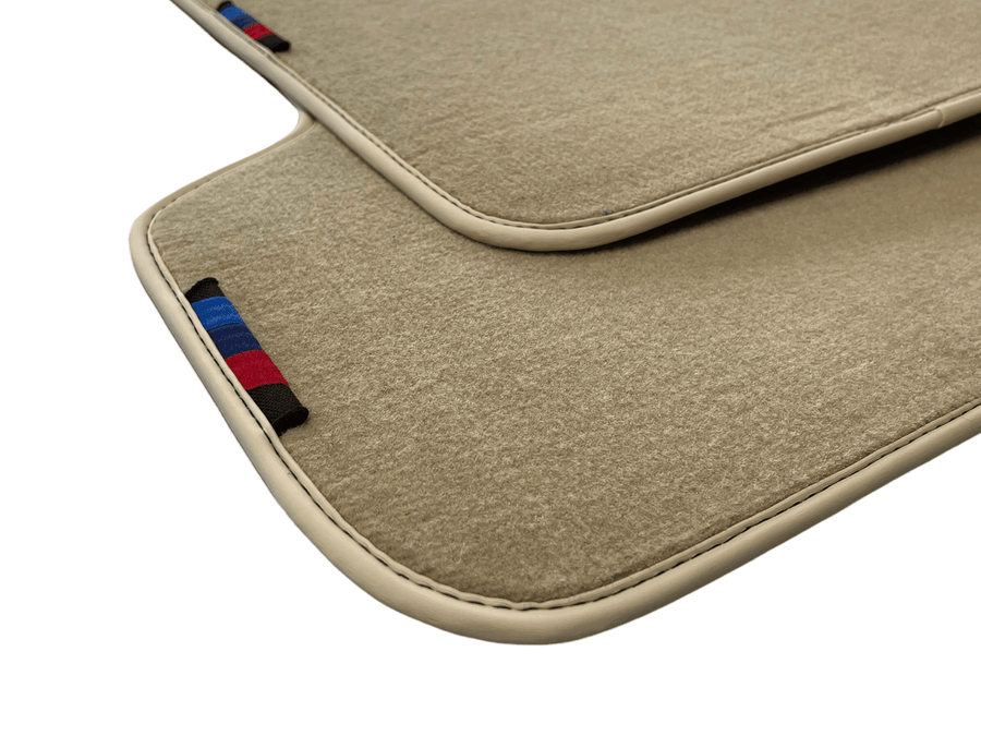 Beige Mats For BMW Gran Tourer F46 (2015-2022) 5 Seats With M Package - AutoWin