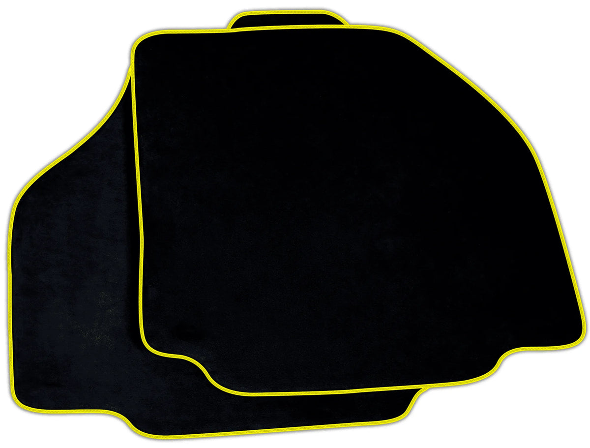 Black Alcantara Floor Mats for Ferrari 458 Speciale (2012-2015) | Various Trim Colors