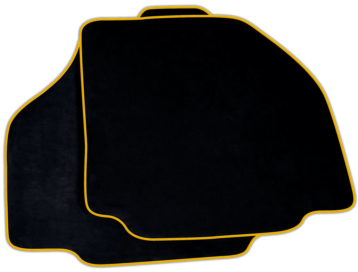 Black Alcantara Floor Mats for Ferrari 458 Speciale (2012-2015) | Various Trim Colors