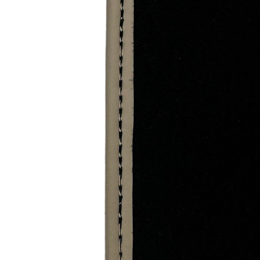Black Floor Mats Beige Trim for Pontiac FireBird (1970-1981) Trans Am - AutoWin