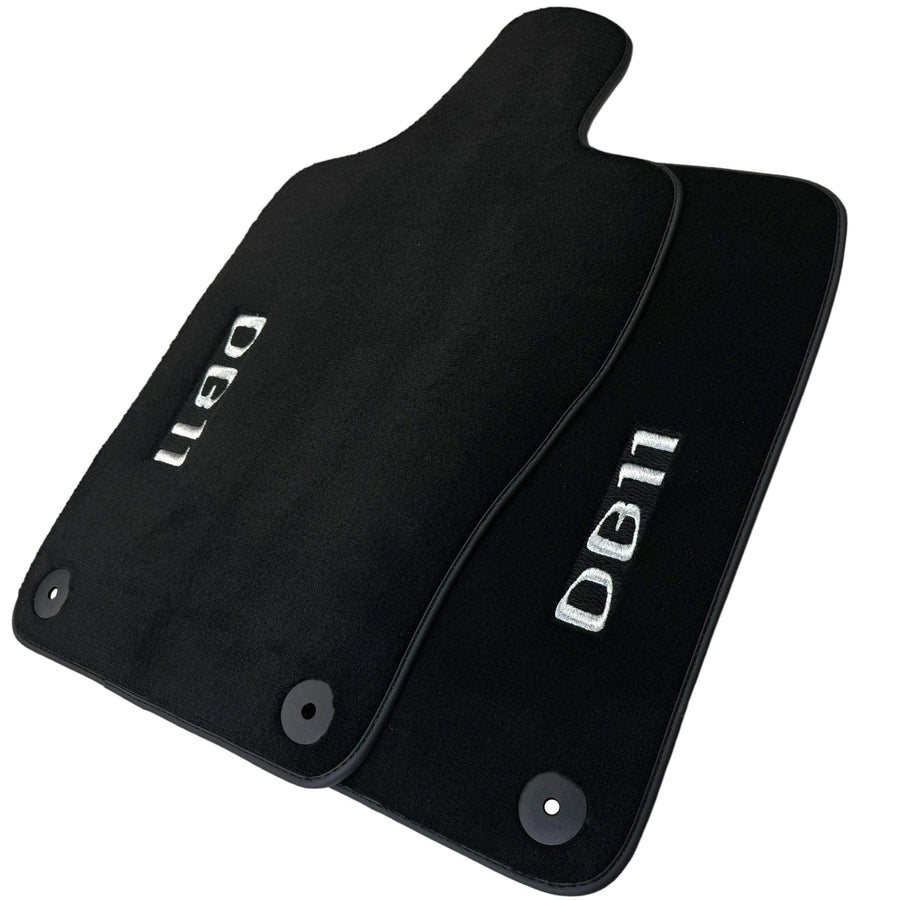 Black Floor Mats for Aston Martin DBS Superleggera (2018-2023) Coupe - AutoWin