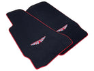 Black Floor Mats For Aston Martin DBX (2020– 2023) | Red Trim - AutoWin