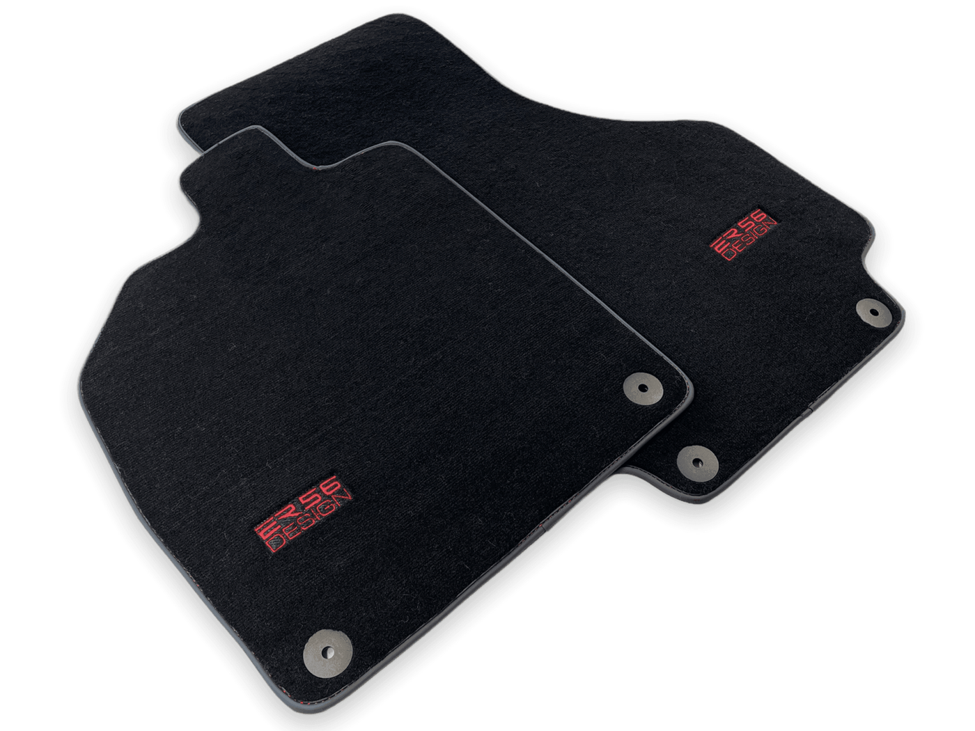 Black Floor Mats For Audi R8 2015-2023 ER56 Design - AutoWin