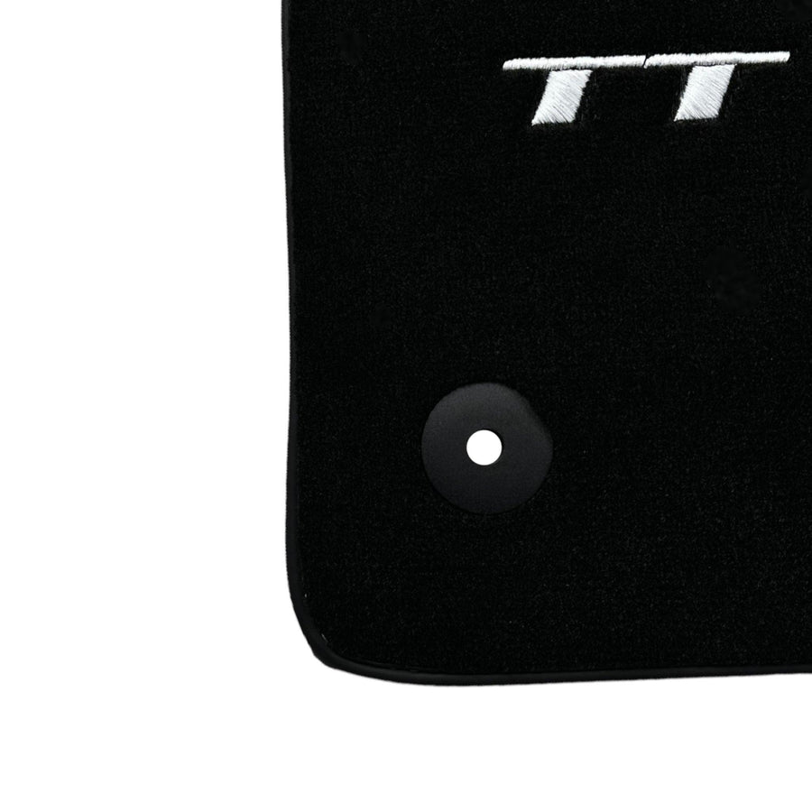 Black Floor Mats for Audi TT MK1 Convertible (1998-2006) - AutoWin