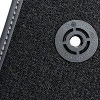 Black Floor Mats for Audi TT MK1 Convertible (1998-2006) - AutoWin