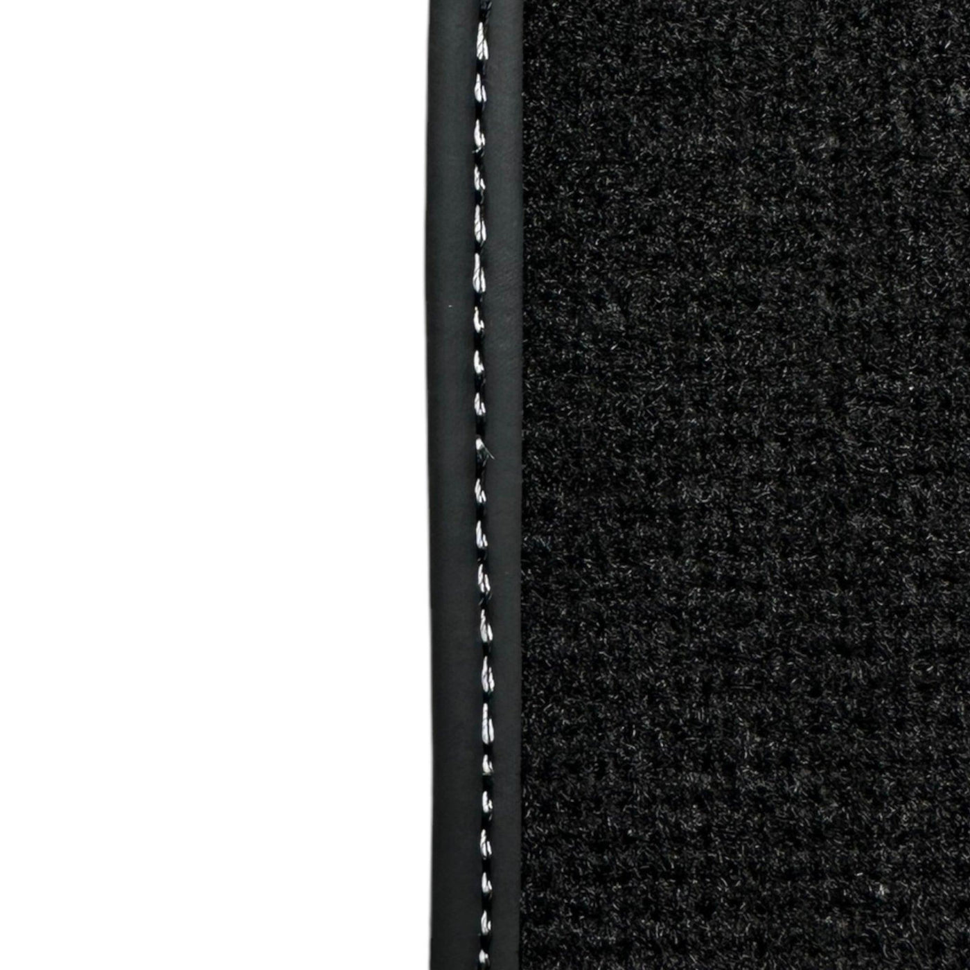 Black Floor Mats for Audi TT MK1 Coupe (1998-2006) with Leather - AutoWin