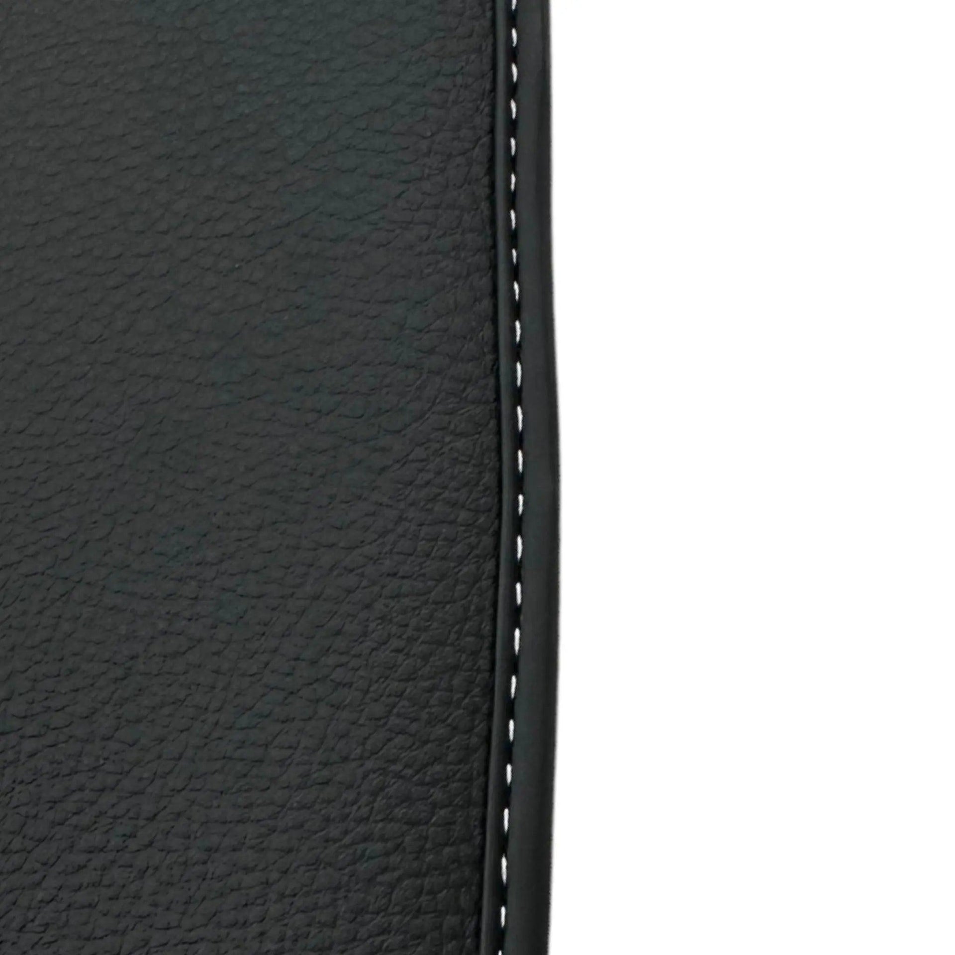 Black Floor Mats For Bentley Continental GTC (2018-2023) Speed with Leather - AutoWin