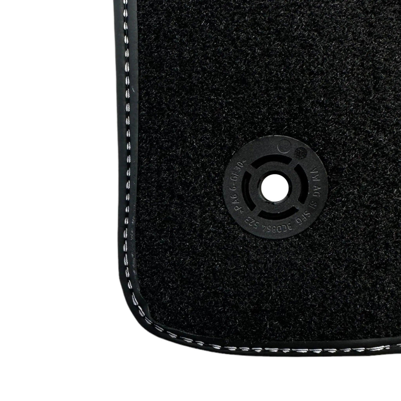 Black Floor Mats For Bentley Continental GTC (2018-2023) Speed with Leather - AutoWin