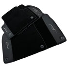 Black Floor Mats For Bentley Flying Spur (2005-2013) with Leather - AutoWin