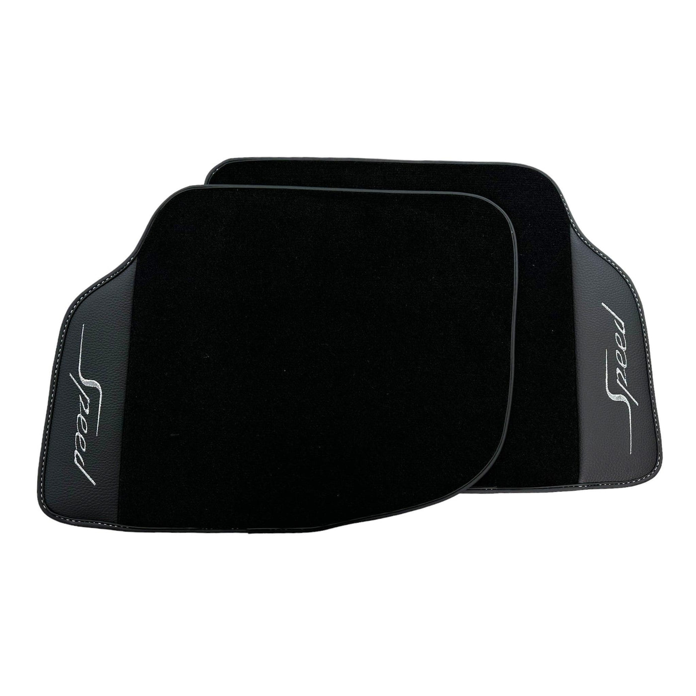 Black Floor Mats For Bentley Flying Spur Speed (2019-2023) - AutoWin