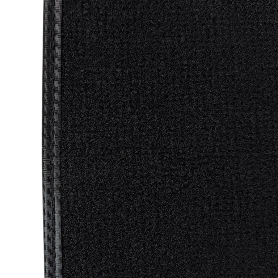 Black Floor Mats for BMW 1 Series E82 (2004-2013) texture detail - BMW 1 Series (2004-2013)