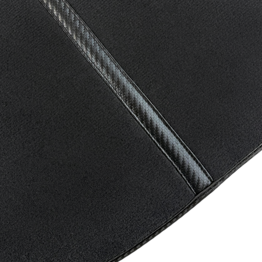Black Floor Mats for BMW 1 Series E87 (2004-2013) side view - BMW 1 Series (2004-2013)
