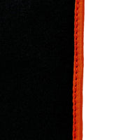 Black Floor Mats For BMW M3 G81 Touring (2022-2026) | Orange Trim - AutoWin
