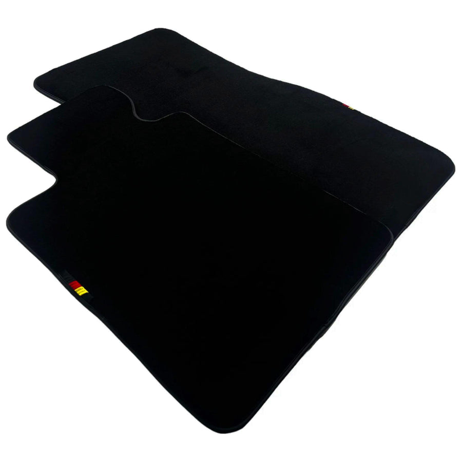 Black Floor Mats For BMW F74 Gran Coupe (2025-2026) with German Flag - AutoWin