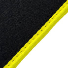 BMW M240i G42 M 2021-2026 Custom Black Floor Mats with Yellow Trim