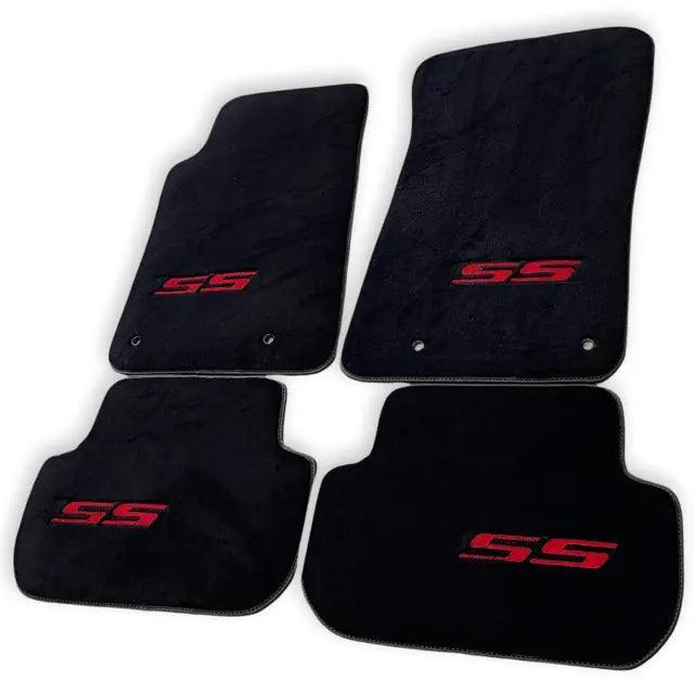 Black Floor Mats for Chevrolet Camaro SS Sedan (2013-2017) - AutoWin
