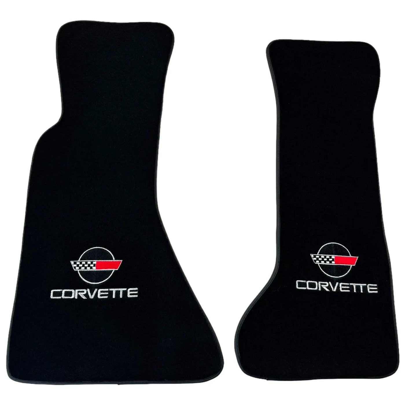 Black Floor Mats for Chevrolet Corvette C4 (1984-1996) - AutoWin