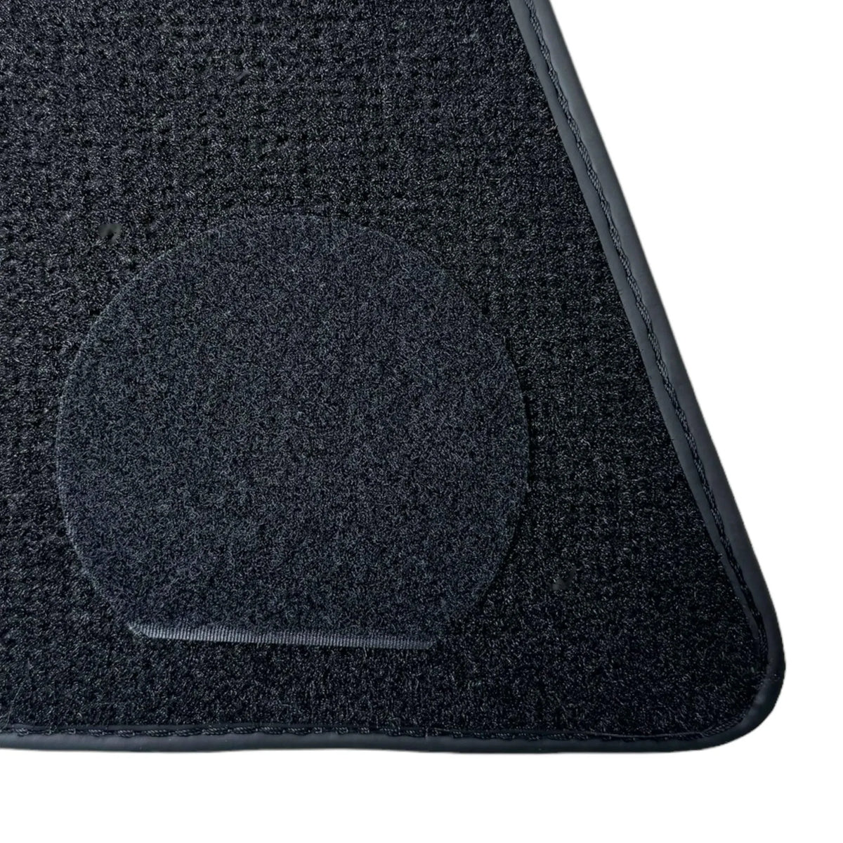 Black Floor Mats for Ferrari 296 GTS (2022-2027) with Leather - AutoWin