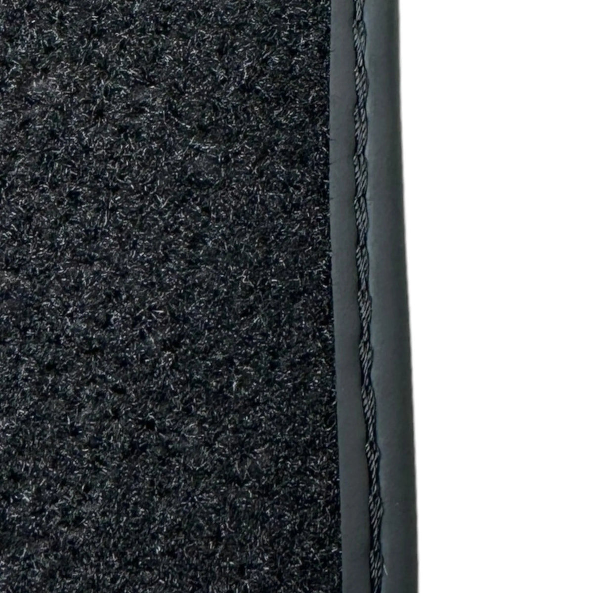 Black Floor Mats for Ferrari 296 GTS (2022-2027) with Leather - AutoWin