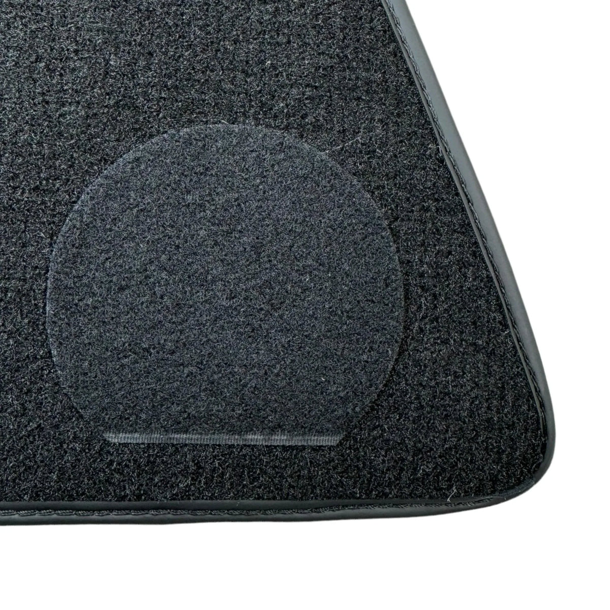 Black Floor Mats for Ferrari 296 GTS (2022-2027) with Red Alcantara Leather - AutoWin