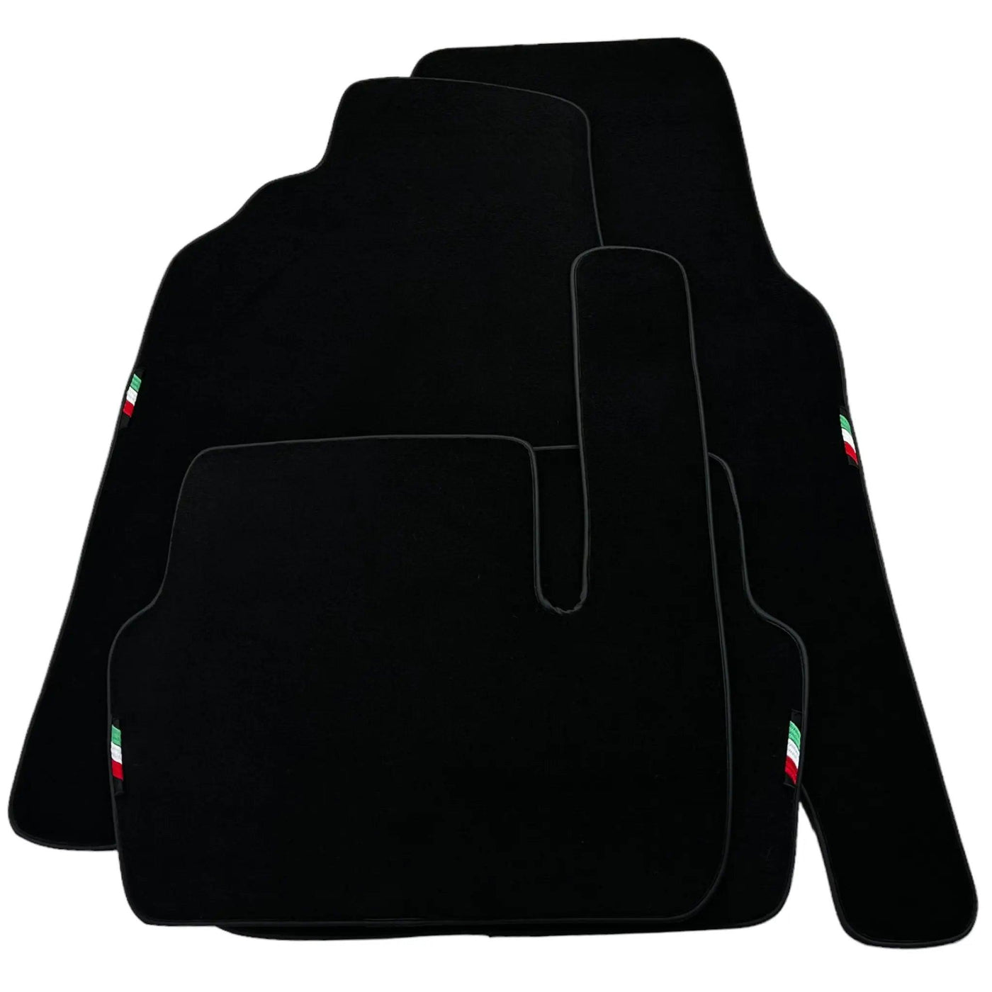Black Floor Mats For Ferrari 456 (1992-2003) Italian Edition - AutoWin