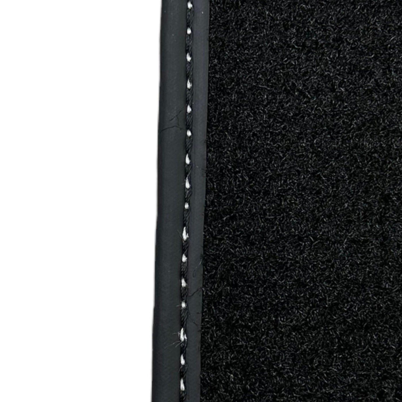 Black Floor Mats for Ferrari 458 Spider (2012-2015) with Crema Nappa Leather | Italian Edition - AutoWin