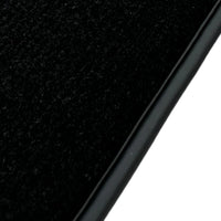 Black Floor Mats for Ferrari 458 Italia (2009-2015) with Cuoio Nappa Leather - AutoWin