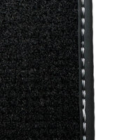 Black Floor Mats for Ferrari 458 Italia (2009-2015) with Cuoio Nappa Leather - AutoWin