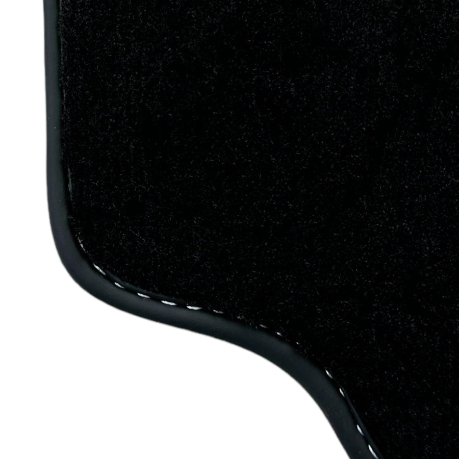 Black Floor Mats for Ferrari 458 Speciale (2012-2015) with Beige Nappa Leather | Italian Edition