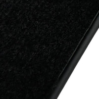 Black Floor Mats for Ferrari 488 Pista Spider (2019-2021) with Beige Tradizione Nappa Leather - AutoWin