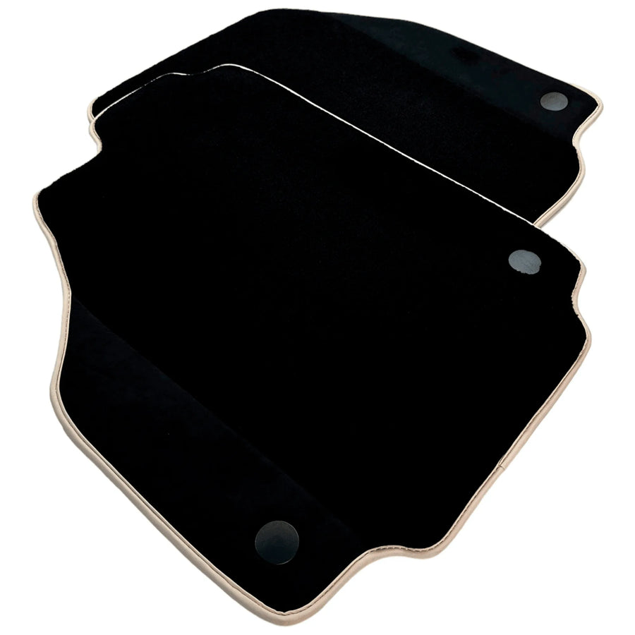 Black Floor Mats For Ferrari 488 Spider 2015-2022 - AutoWin