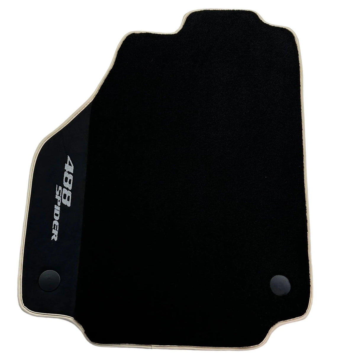 Black Floor Mats For Ferrari 488 Spider 2015-2022 - AutoWin