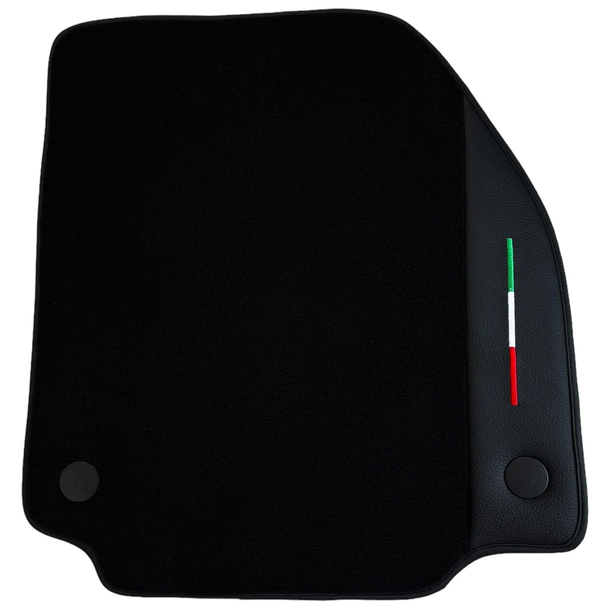 Black Floor Mats for Ferrari 488 Spider (2016-2022) with Leather