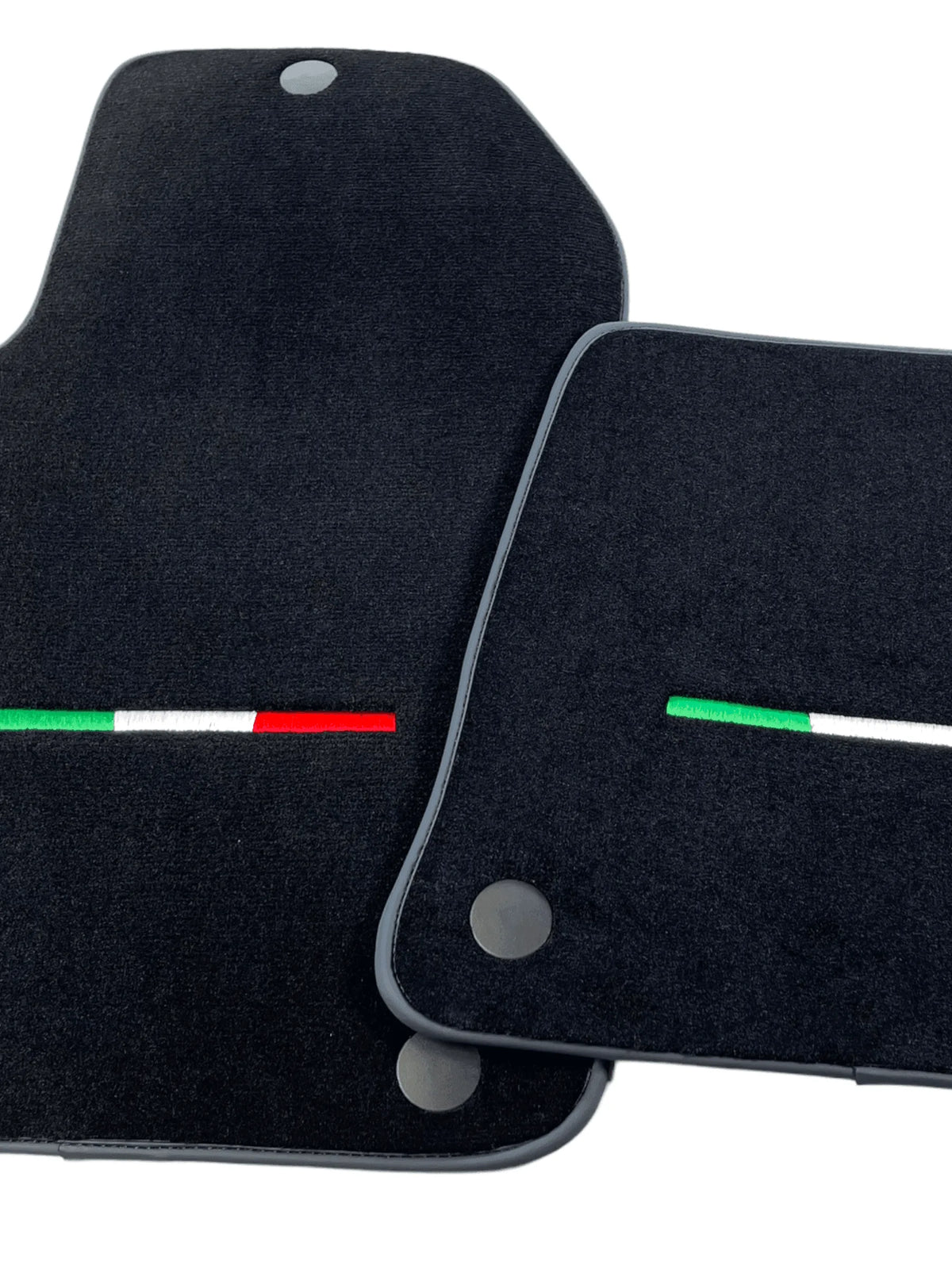 Black Floor Mats For Ferrari 599 Coupe 2006-2012 Italian Edition - AutoWin