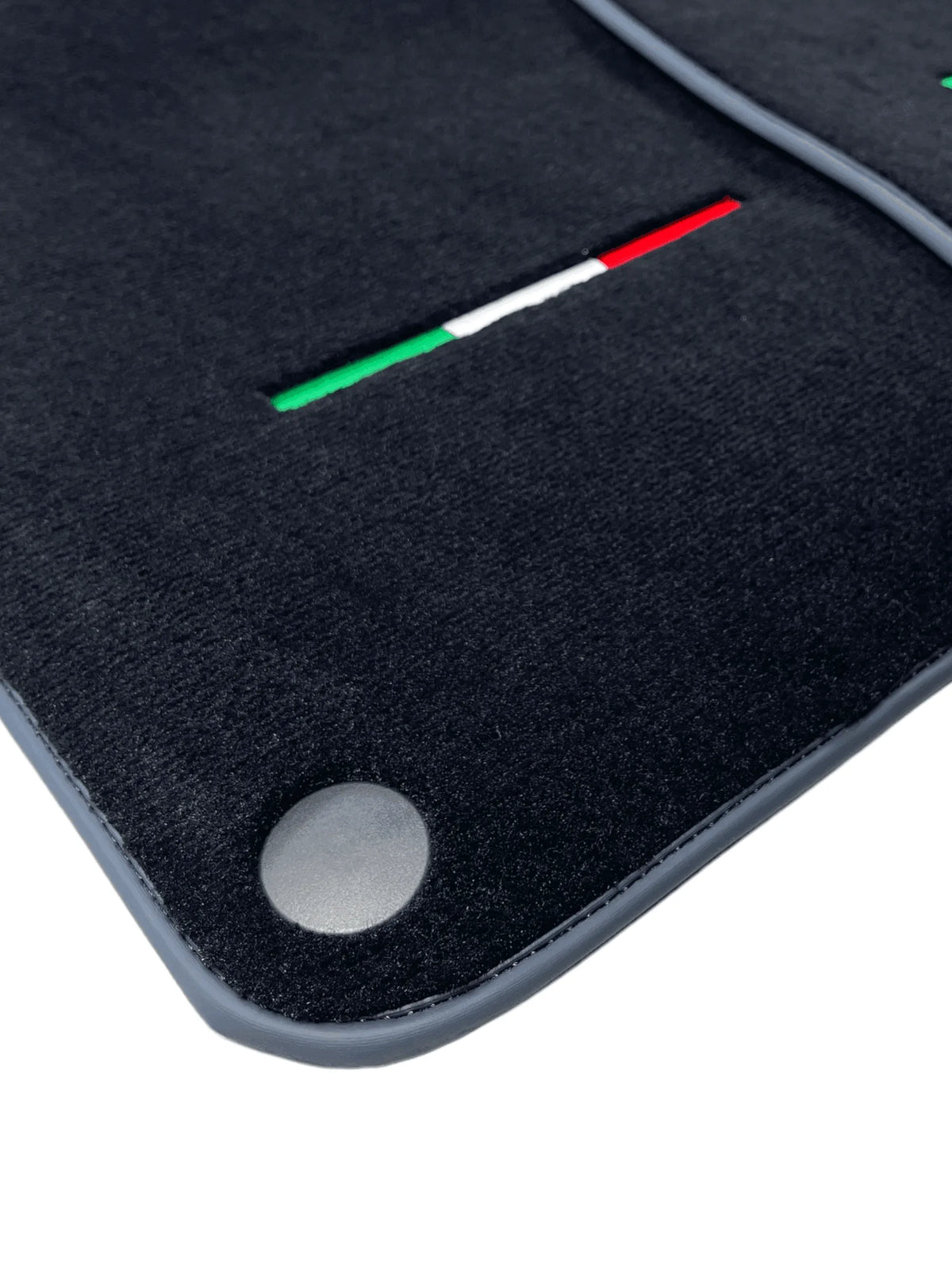 Black Floor Mats For Ferrari 599 Coupe 2006-2012 Italian Edition - AutoWin