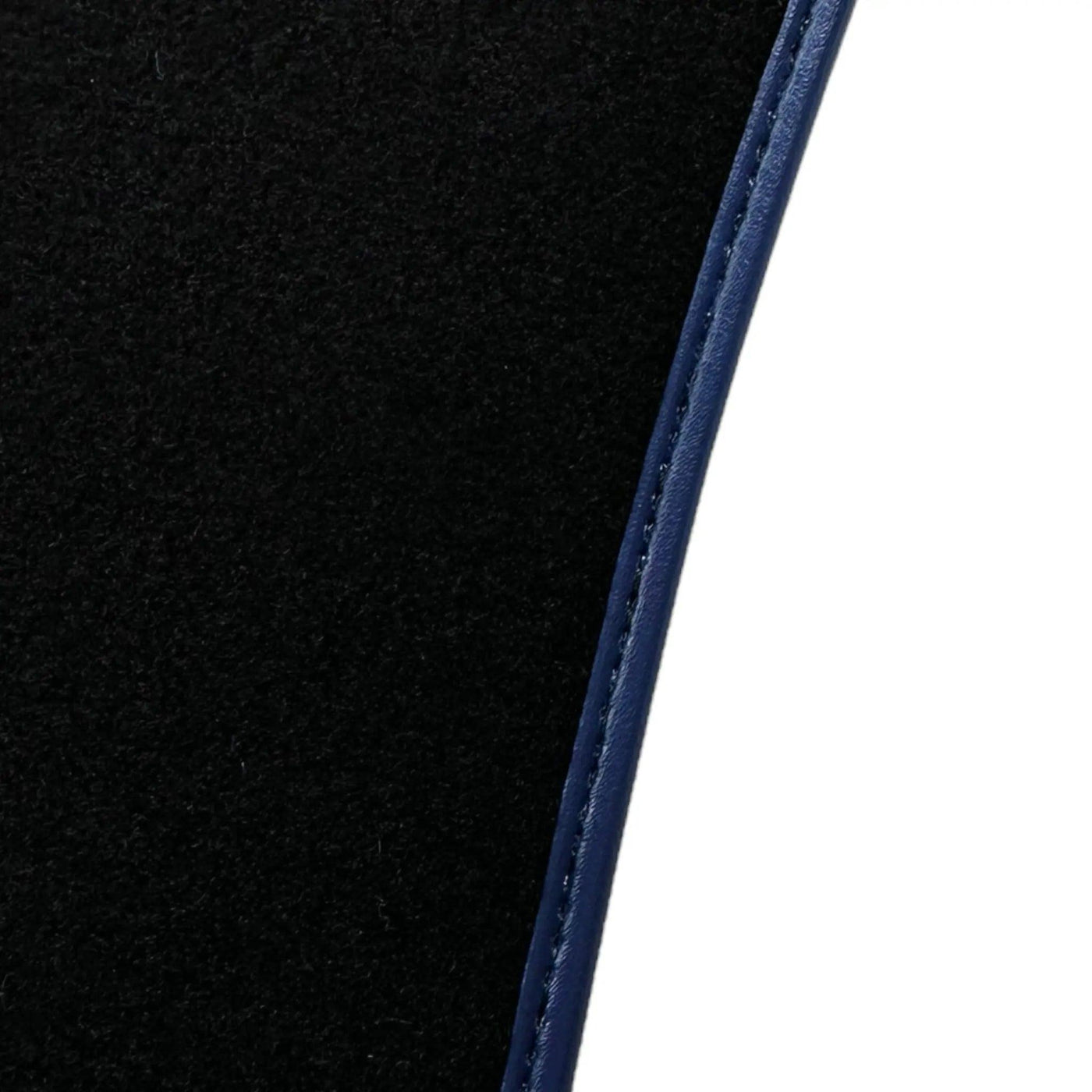 Black Floor Mats for Ferrari 812 GTS (2019-2023) with Carbon Leather - AutoWin