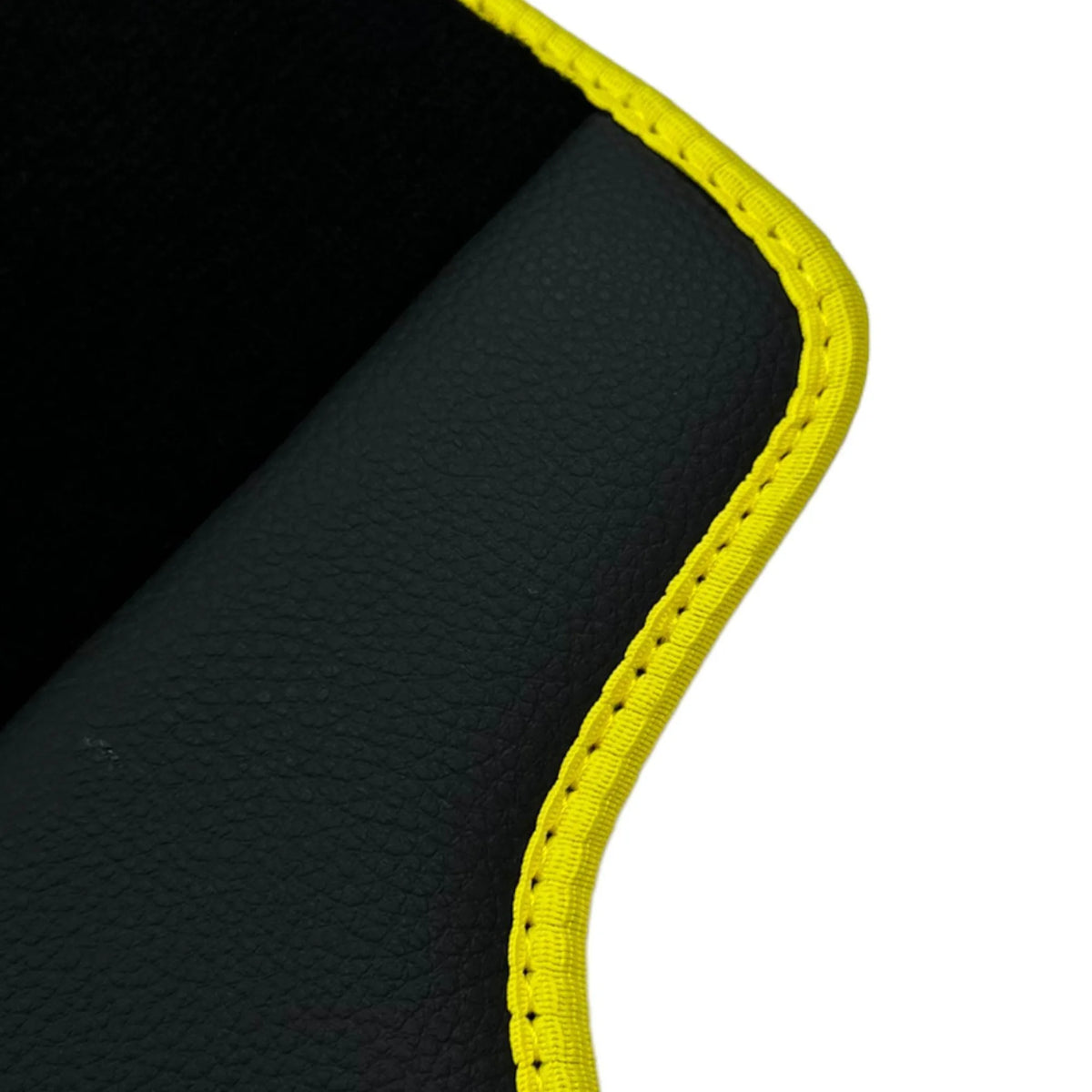 Black Floor Mats for Ferrari 812 Superfast (2018-2023) with Leather