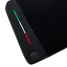 Black Floor Mats For Ferrari California T 2015–2018 with Black Alcantara - AutoWin