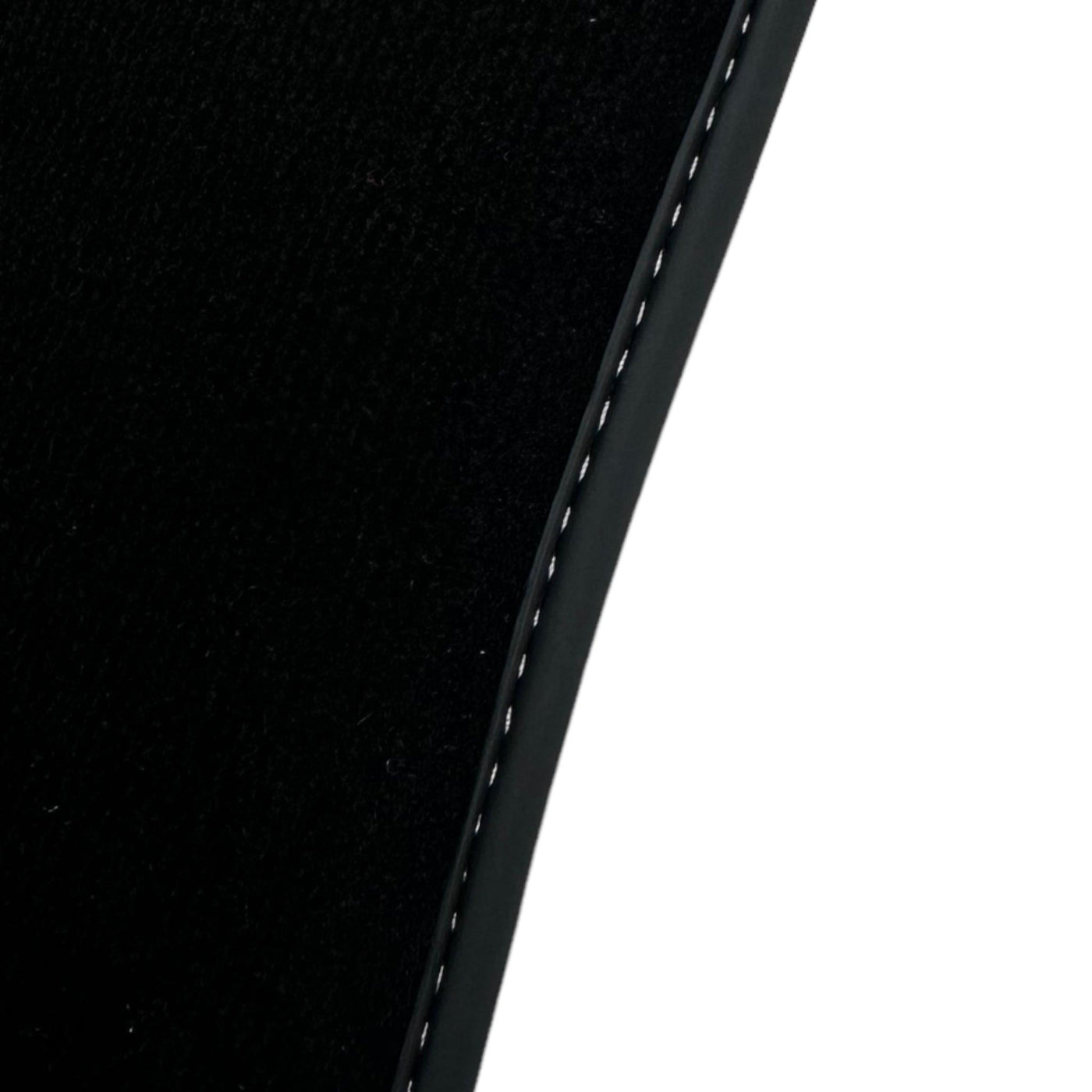 Black Floor Mats for Ferrari F12 Berlinetta (2012-2022) with Red Alcantara Leather - AutoWin