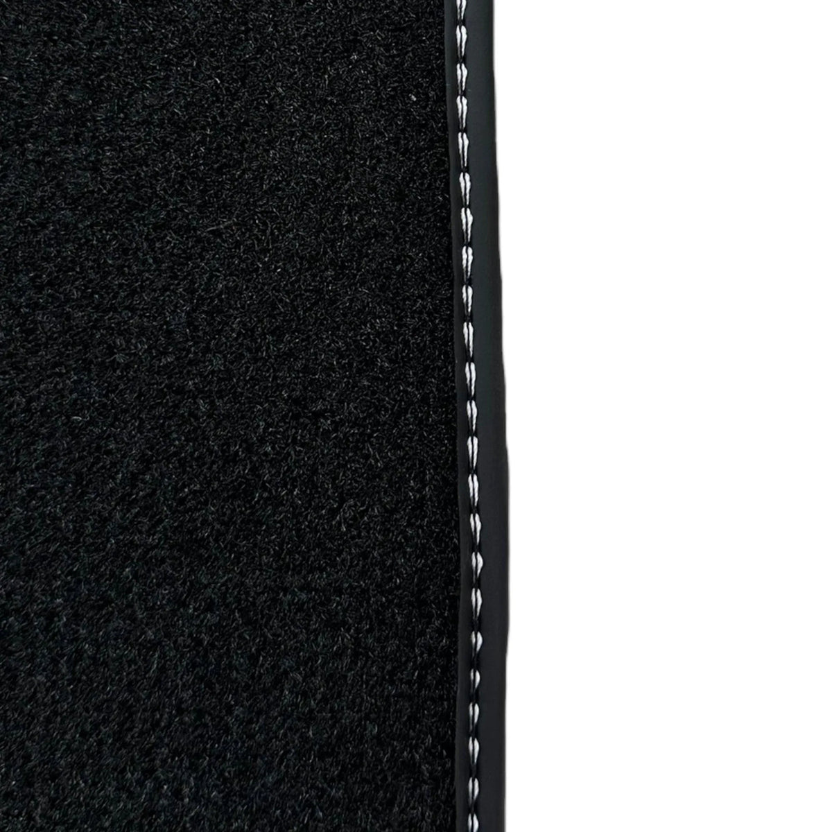 Black Floor Mats for Ferrari F12 TRS (2014) with Leather - AutoWin