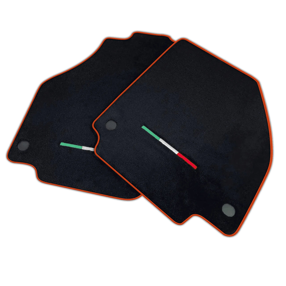 Black Floor Mats for Ferrari F8 Spider (2019-2023) | Various Trim Colors