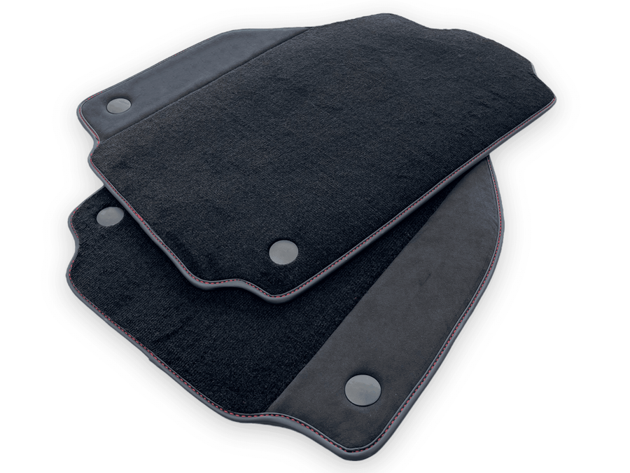 Floor Mats For Ferrari F8 Spider 2019-2022 Red Italian Edition - AutoWin