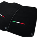 Black Floor Mats For Ferrari Roma (2021-2024) Italian Edition - AutoWin
