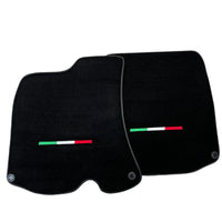 Black Floor Mats For Ferrari Roma (2021-2024) Italian Edition - AutoWin